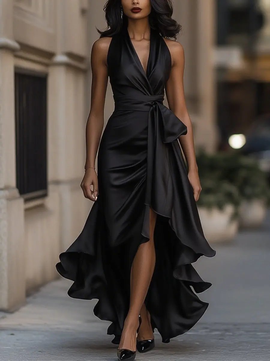 Nocturna - Vestido de Elegancia Atemporal