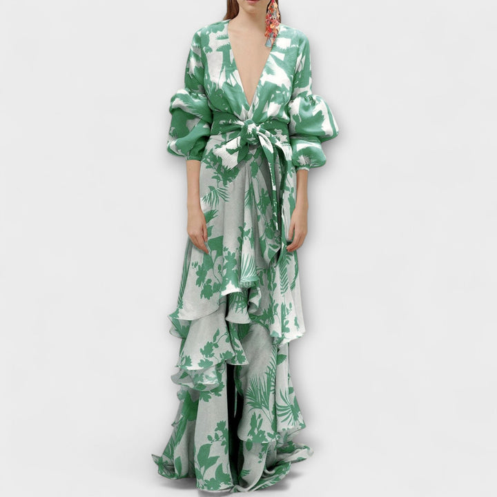 Marie - Chiffon Holiday Dress