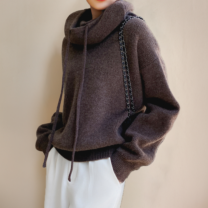 Lia - Elegant Turtleneck Sweater for a Sophisticated Style