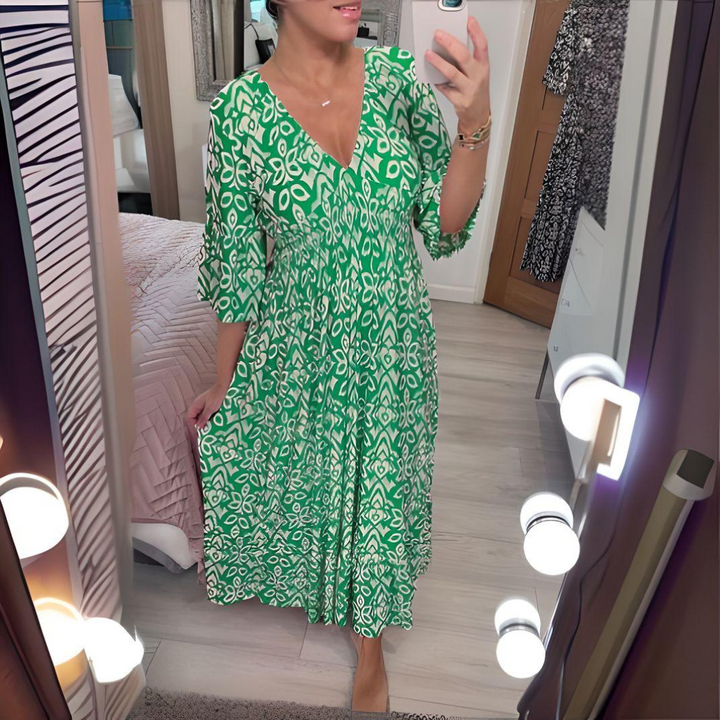 Lillia - Vestido Impreso Boho