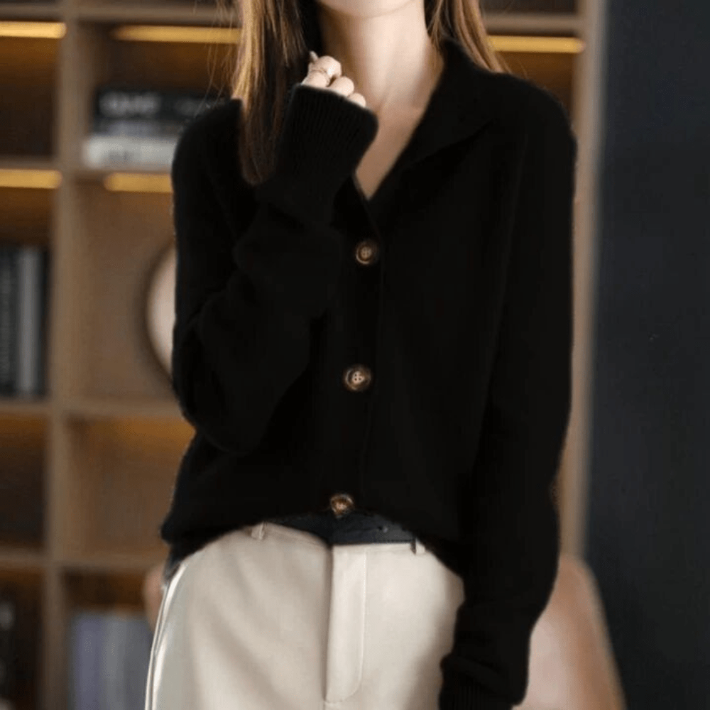 Annie™ | Knit Cashmere Gilet