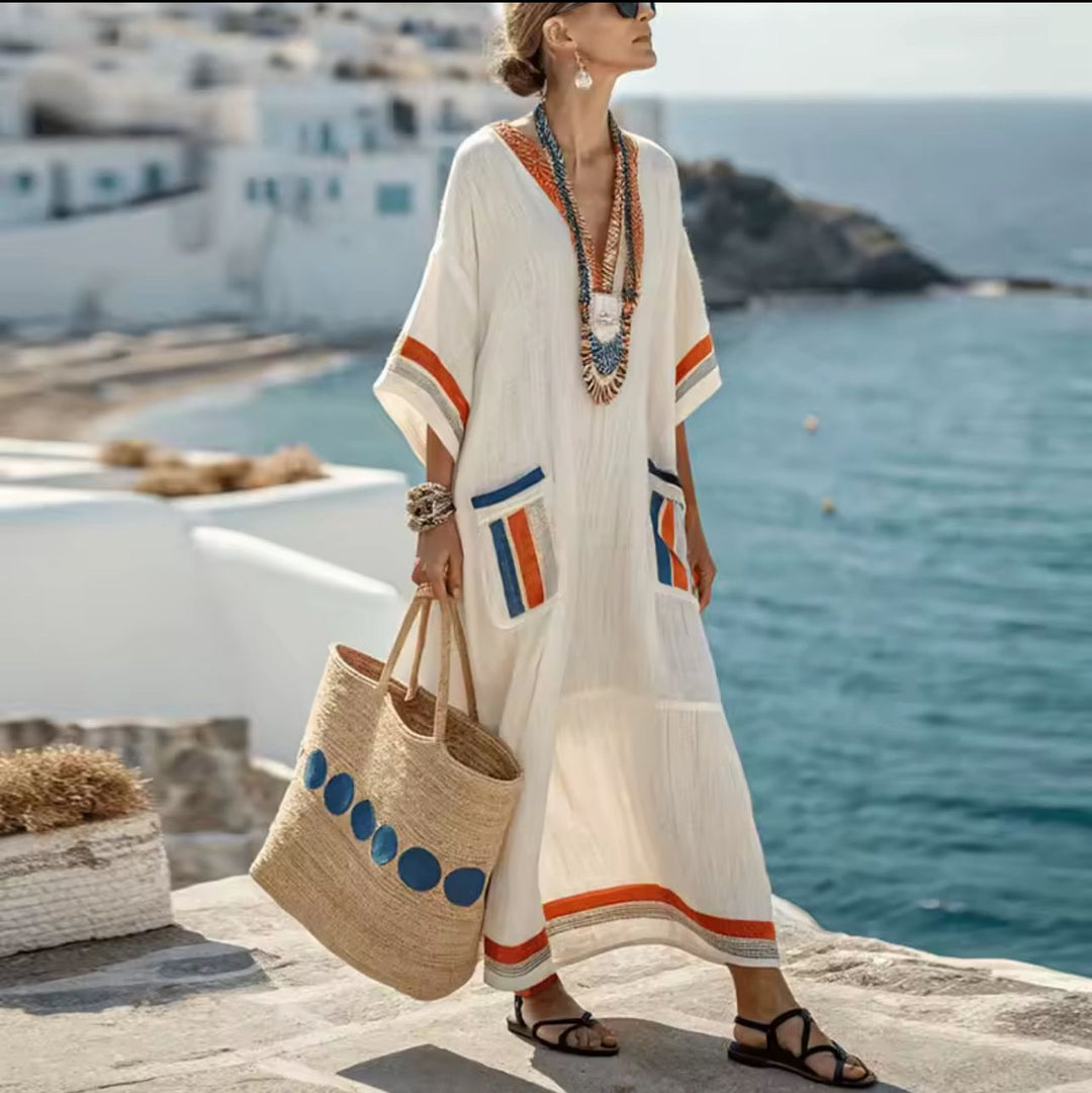 Ellen - Vestido de Playa Elegante